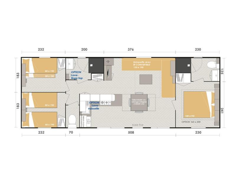Mobilhome La Carabasse Vias Luaran gambar